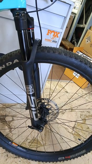 Used Bianchi Nitron 9.2 XT/SLX 2025 2025 Mountainbike, Blue — image 7 of 9