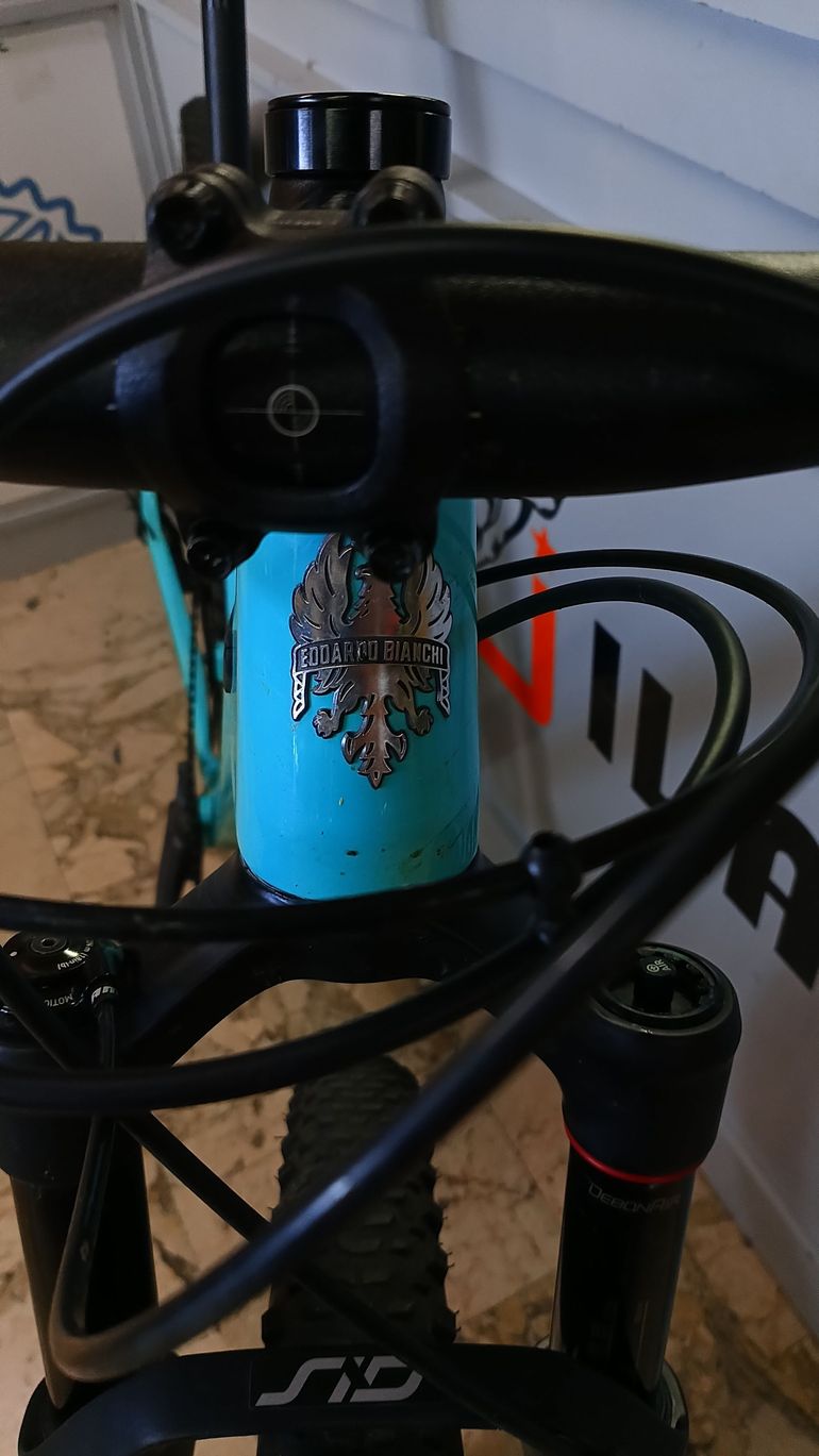 Used Bianchi Nitron 9.2 XT/SLX 2025 2025 Mountainbike, Blue — image 9 of 9