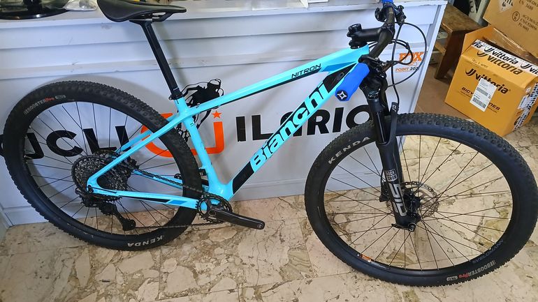 Used Bianchi Nitron 9.2 XT/SLX 2025 2025 Mountainbike, Blue — image 1 of 9