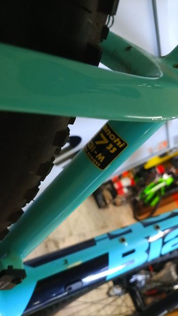 Used Bianchi Nitron 9.2 XT/SLX 2025 2025 Mountainbike, Blue — image 5 of 9