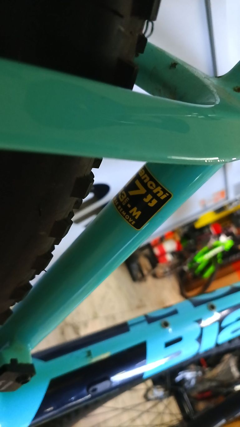 Used Bianchi Nitron 9.2 XT/SLX 2025 2025 Mountainbike, Blue — image 5 of 9
