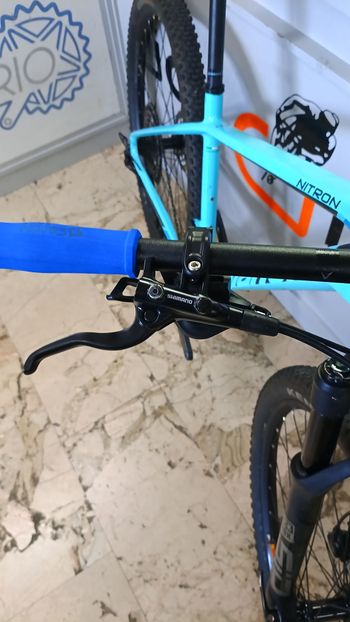 Used Bianchi Nitron 9.2 XT/SLX 2025 2025 Mountainbike, Blue — image 8 of 9