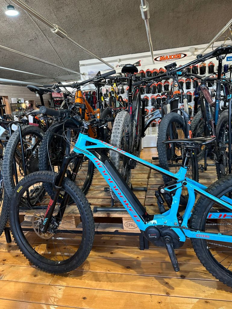 Used Mondraker e-Crafty R+ 2018 2018 Mountainbike, Azul — image 3 of 4