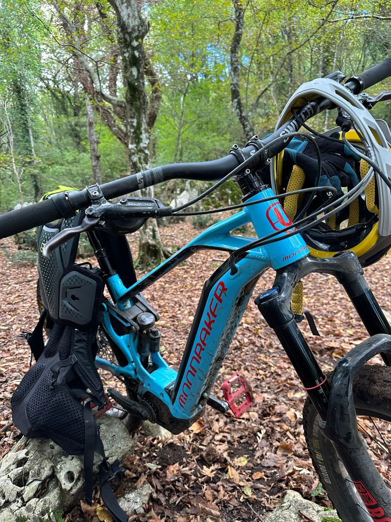 Used Mondraker e-Crafty R+ 2018 2018 Mountainbike, Azul — image 4 of 4