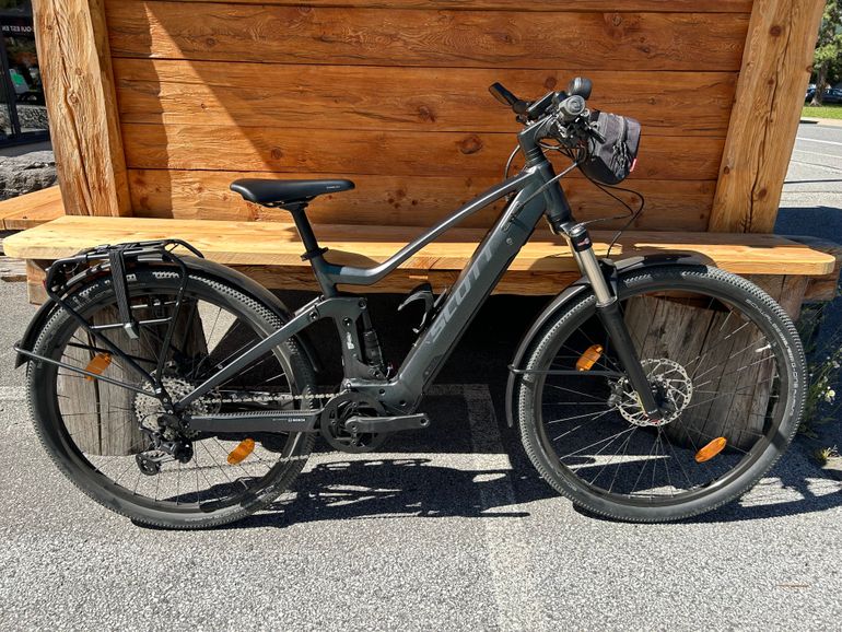 Used Scott SCOTT AXIS ERIDE FS 20 2023 Urban, Green — image 1 of 4