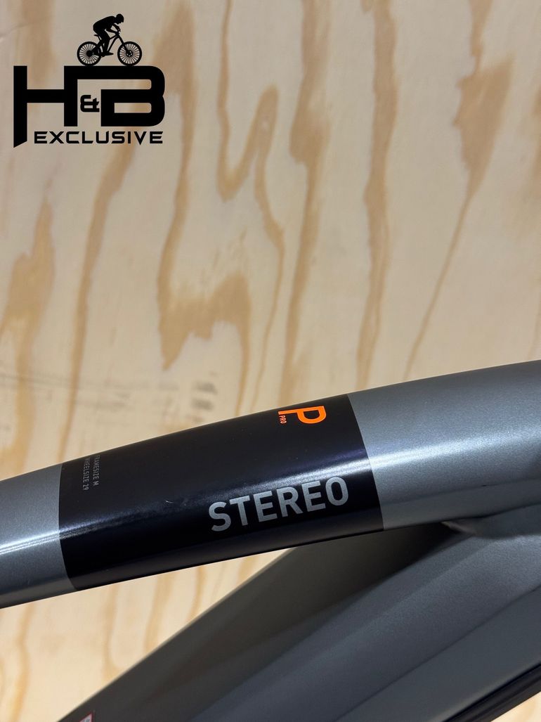 Used CUBE Stereo Hybrid 120 Pro 750 Shimano Deore 2024 Mountainbike, Light Gray — image 8 of 13