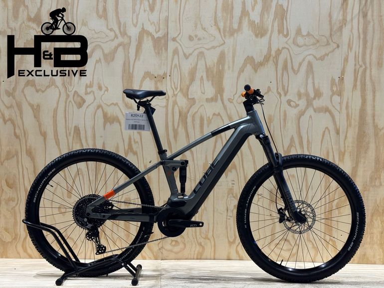 Used CUBE Stereo Hybrid 120 Pro 750 Shimano Deore 2024 Mountainbike, Light Gray — image 1 of 13