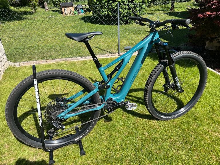 Used Specialized Specialized Turbo Levo Sl Comp 2021 Mountainbike, Green — image 1 of 17