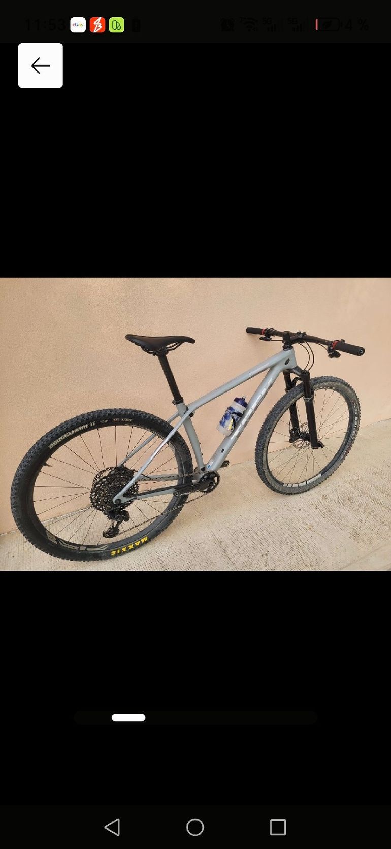Used Trek Procaliber SRAM X01 Eagle 2019 Mountainbike, Light Gray — image 1 of 3