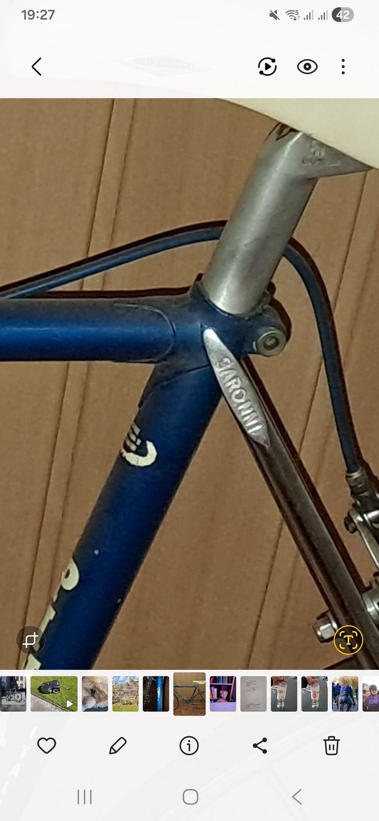 Used saronni Saronni Altus LT 1980 1980 Road & Gravel, Blue — image 2 of 5