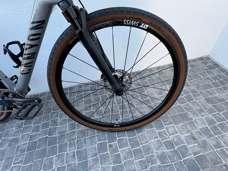 Used Canyon Grizl CF SL 8 Suspension 1by 2024 2024 Road & Gravel, Hellgrau — image 13 of 14