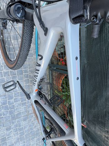 Used Canyon Grizl CF SL 8 Suspension 1by 2024 2024 Road & Gravel, Hellgrau — image 4 of 14