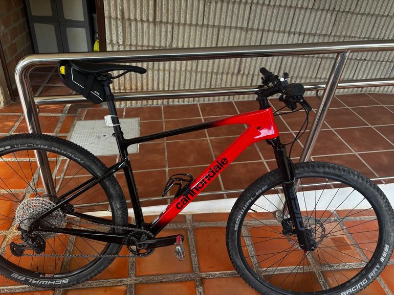 Used Cannondale Scalpel Carbon 2 2021 2021 Mountainbike, Red, 29 — image 2 of 7