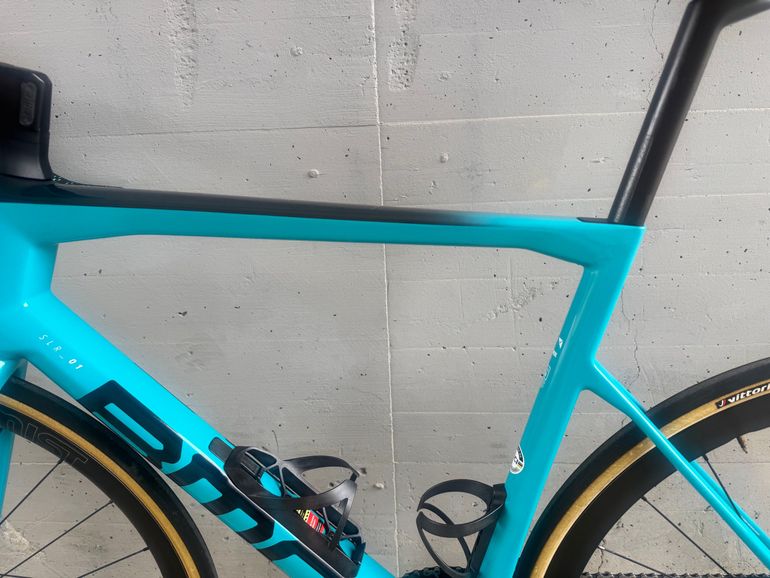Used BMC Teammachine SLR 01 FOUR 2024 2024 Road & Gravel, Blue — image 9 of 11