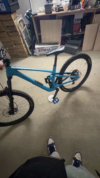 Used CUBE STEREO 150 C:62, TM 29 2023 2023 Mountainbike, Blue, 29 — image 2 of 5