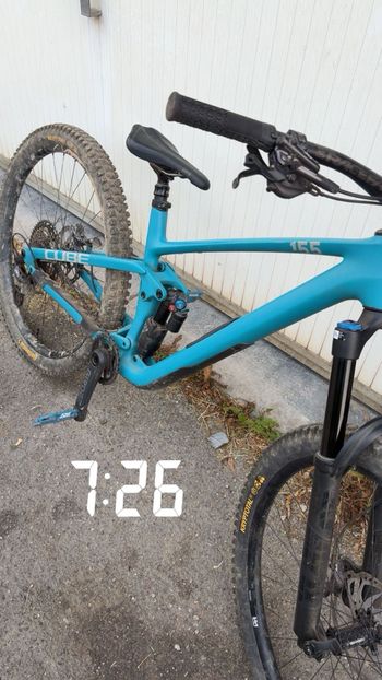 Used CUBE STEREO 150 C:62, TM 29 2023 2023 Mountainbike, Blue, 29 — image 4 of 5