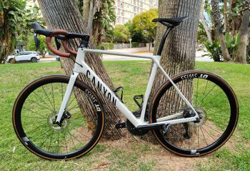Used Canyon Endurace CF SL 8 Aero 2023 2023 Road & Gravel, Light Gray — image 4 of 6