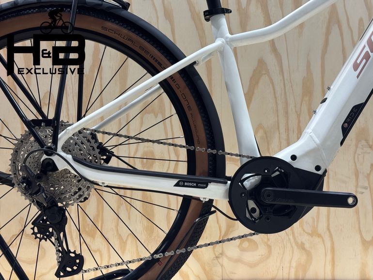 Used Scott Axis ERide 10 Shimano XT 2022 Urban, White — image 3 of 15