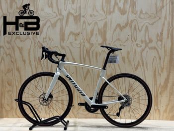 Used Specialized Roubaix SL8 Comp Carbon Shimano 105 2024 Road & Gravel, White — image 2 of 11