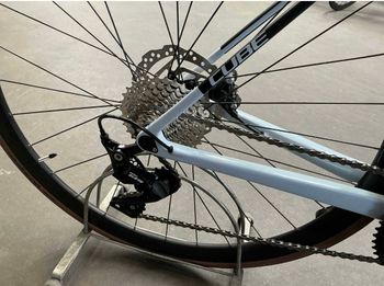 Used CUBE ATTAIN C:62, RACE 2026 2026 Road & Gravel, Blue — image 8 of 8