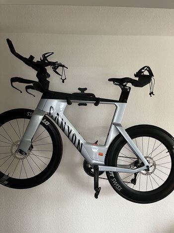 Used Canyon Speedmax CF SLX 8 Di2 2024 2024 Road & Gravel, Light Gray — image 11 of 13