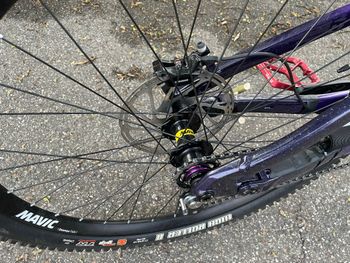 Used Marin Quake Frame Kit 2026 2026 Mountainbike, Purple, 27.5 — image 7 of 8