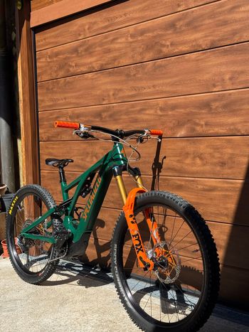 Used Specialized Turbo Levo 3 Comp Alloy 2024 2024 Mountainbike, Green, 29, 27.5 — image 5 of 9