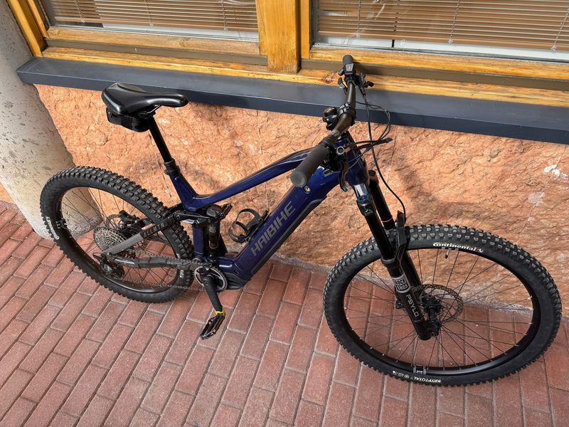 Used Haibike ALLMTN 6 2025 2025 Mountainbike, Blue, 29 — image 2 of 3