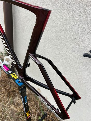 Used Specialized S-Works Shiv TT Disc Module - Speed of Light Collection 2023 Frameset 2023 Road & Gravel, Red — image 3 of 13