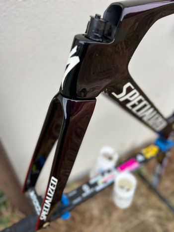 Used Specialized S-Works Shiv TT Disc Module - Speed of Light Collection 2023 Frameset 2023 Road & Gravel, Red — image 2 of 13