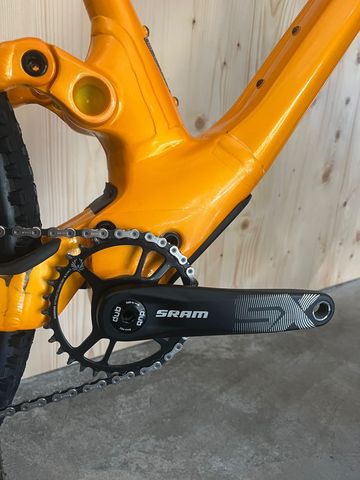 Używany Scott Spark 700 Yellow 2022 Mountainbike — zdjęcie 9 z 10
