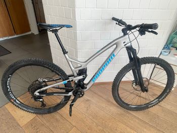 Used Propain Hugene SRAM X01 Eagle 2018 Mountainbike, Hellgrau — image 4 of 5