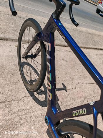 Used Factor OSTRO VAM SRAM RED eTap AXS 2023 Frameset 2023 Road & Gravel, Blue — image 4 of 9