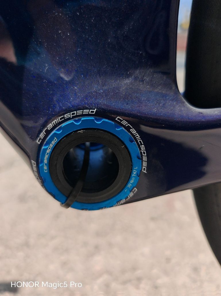 Used Factor OSTRO VAM SRAM RED eTap AXS 2023 Frameset 2023 Road & Gravel, Blue — image 3 of 9