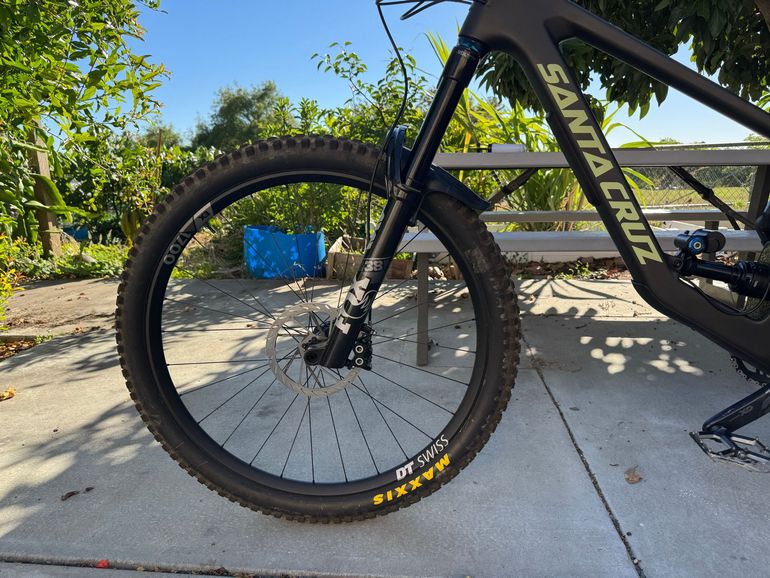 Used Santa Cruz BRONSON X01 / Carbon CC / MX 2023 2023 Mountainbike, Black — image 8 of 10