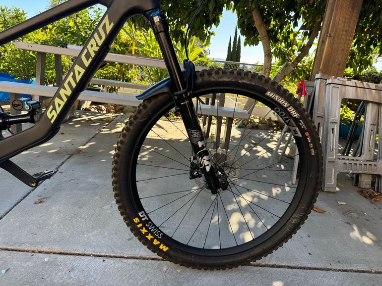 Used Santa Cruz BRONSON X01 / Carbon CC / MX 2023 2023 Mountainbike, Black — image 5 of 10
