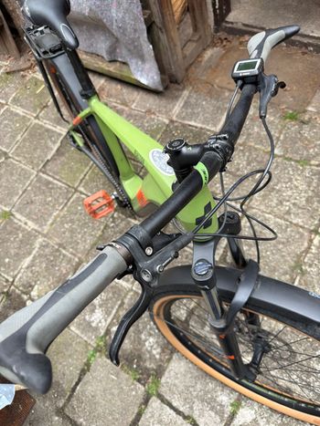 Used CUBE REACTION HYBRID ONE 625 2021 2021 Mountainbike, Green — image 7 of 7