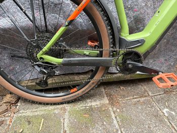 Used CUBE REACTION HYBRID ONE 625 2021 2021 Mountainbike, Green — image 3 of 7