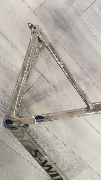 Used Specialized S-Works Roubaix SL8 - Shimano Dura-Ace Di2 2025 Frameset 2025 Road & Gravel, White — image 4 of 9