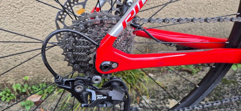 Used Ridley Fenix Disc - Shimano 105 2x11sp 2023 2023 Road & Gravel, Red — image 3 of 7