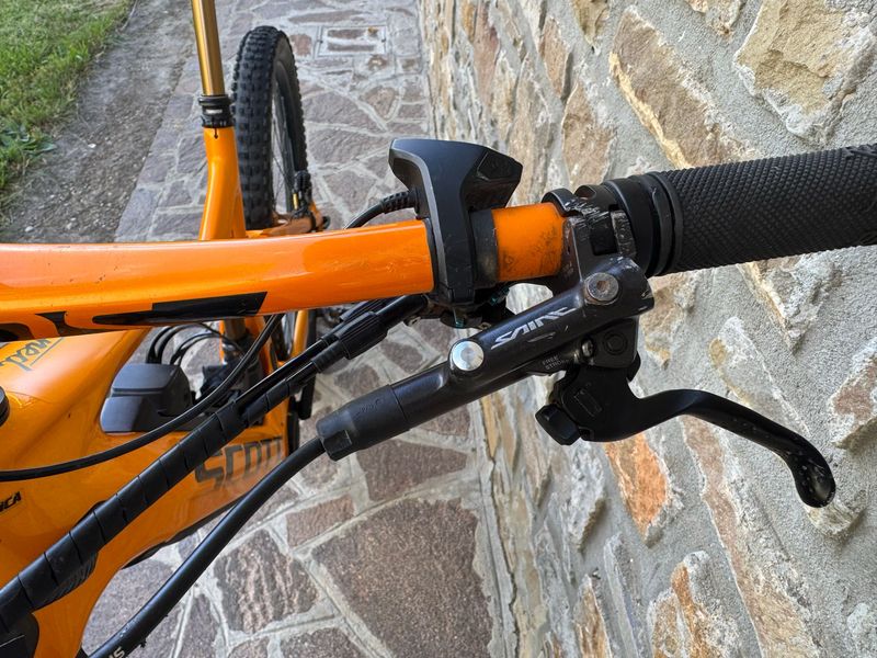Used Scott Genius eride SRAM X01 Eagle 2020 Mountainbike, Orange — image 9 of 10