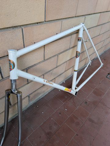 Brugt Columbus C Bresci Columbus Aelle Frameset 53x53 Frameset 1980 Road & Gravel — billede 2 af 19