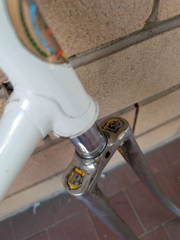 Brugt Columbus C Bresci Columbus Aelle Frameset 53x53 Frameset 1980 Road & Gravel — billede 8 af 19