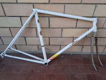 Used Columbus C Bresci Columbus Aelle Frameset 53x53 Frameset 1980 Road & Gravel