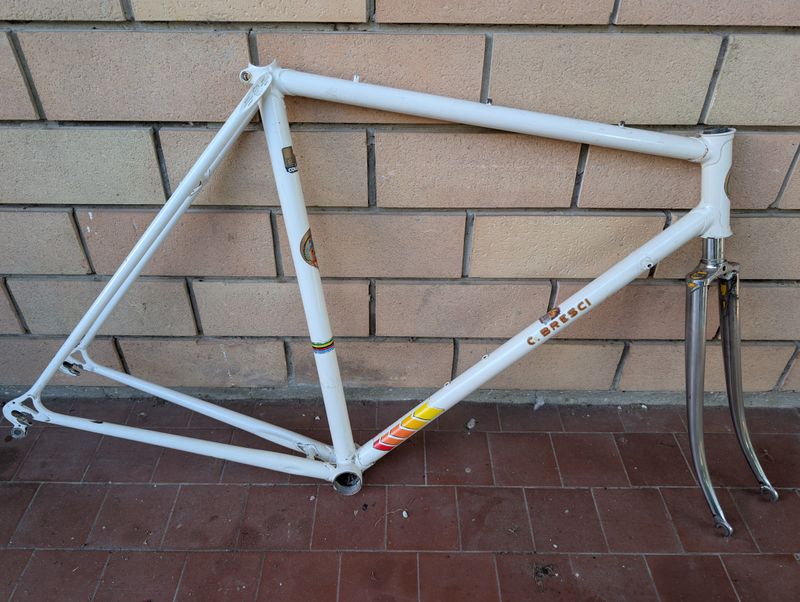 Used Columbus C Bresci Columbus Aelle Frameset 53x53 Frameset 1980 Road & Gravel