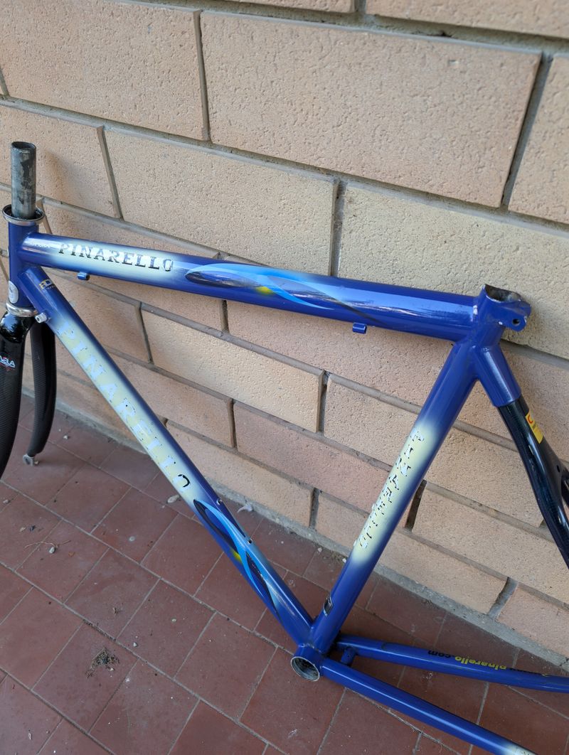 Gebrauchtes Pinarello Opera 53 C/c Frameset 1995 Road & Gravel, Blau — Bild 11 von 15
