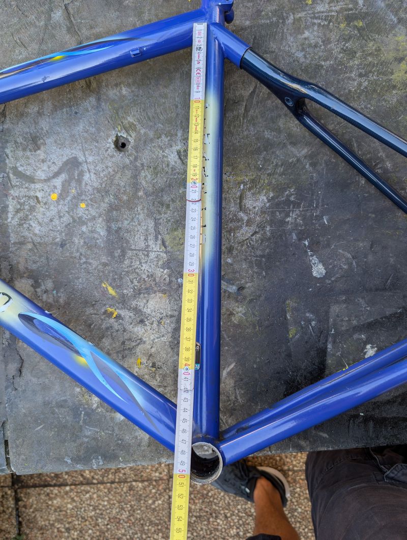 Gebrauchtes Pinarello Opera 53 C/c Frameset 1995 Road & Gravel, Blau — Bild 13 von 15