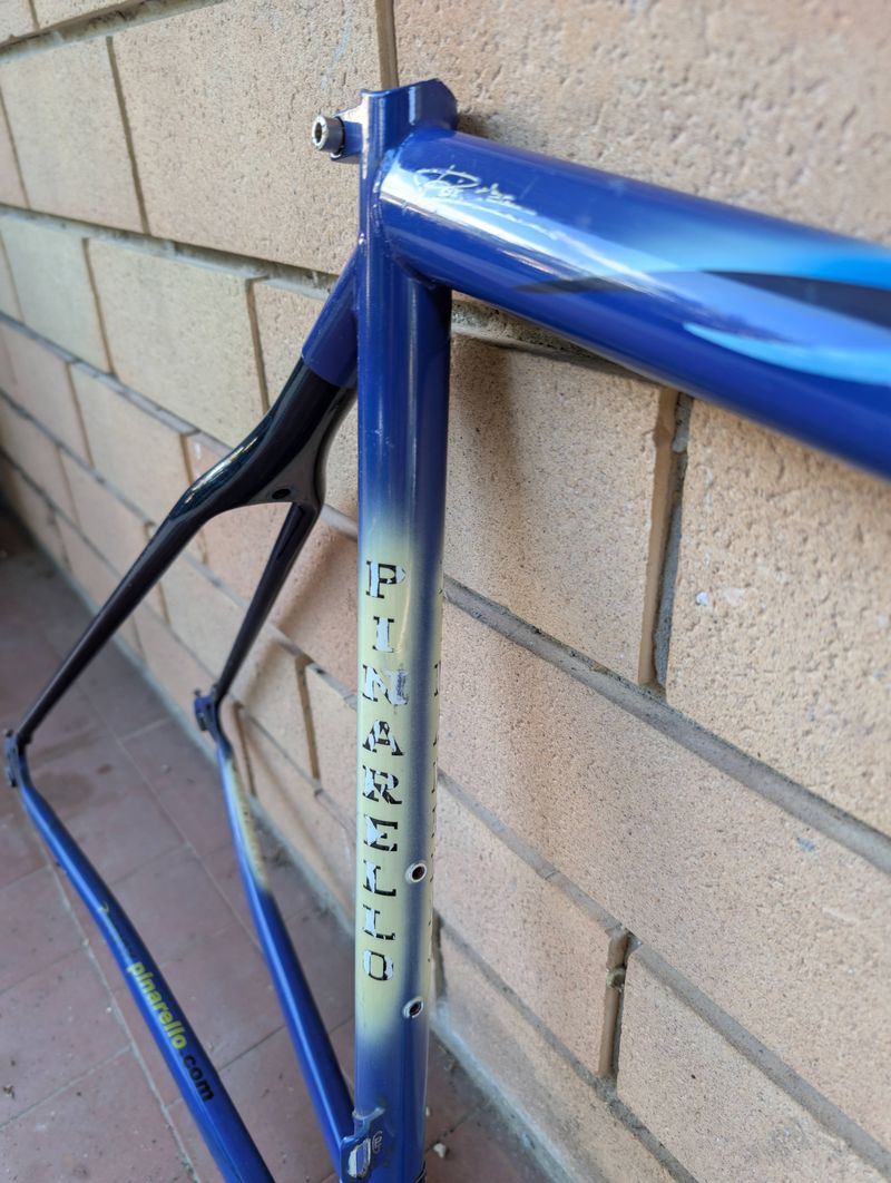 Gebrauchtes Pinarello Opera 53 C/c Frameset 1995 Road & Gravel, Blau — Bild 5 von 15
