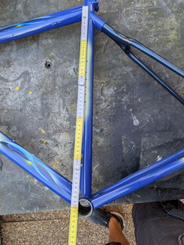 Gebrauchtes Pinarello Opera 53 C/c Frameset 1995 Road & Gravel, Blau — Bild 14 von 15