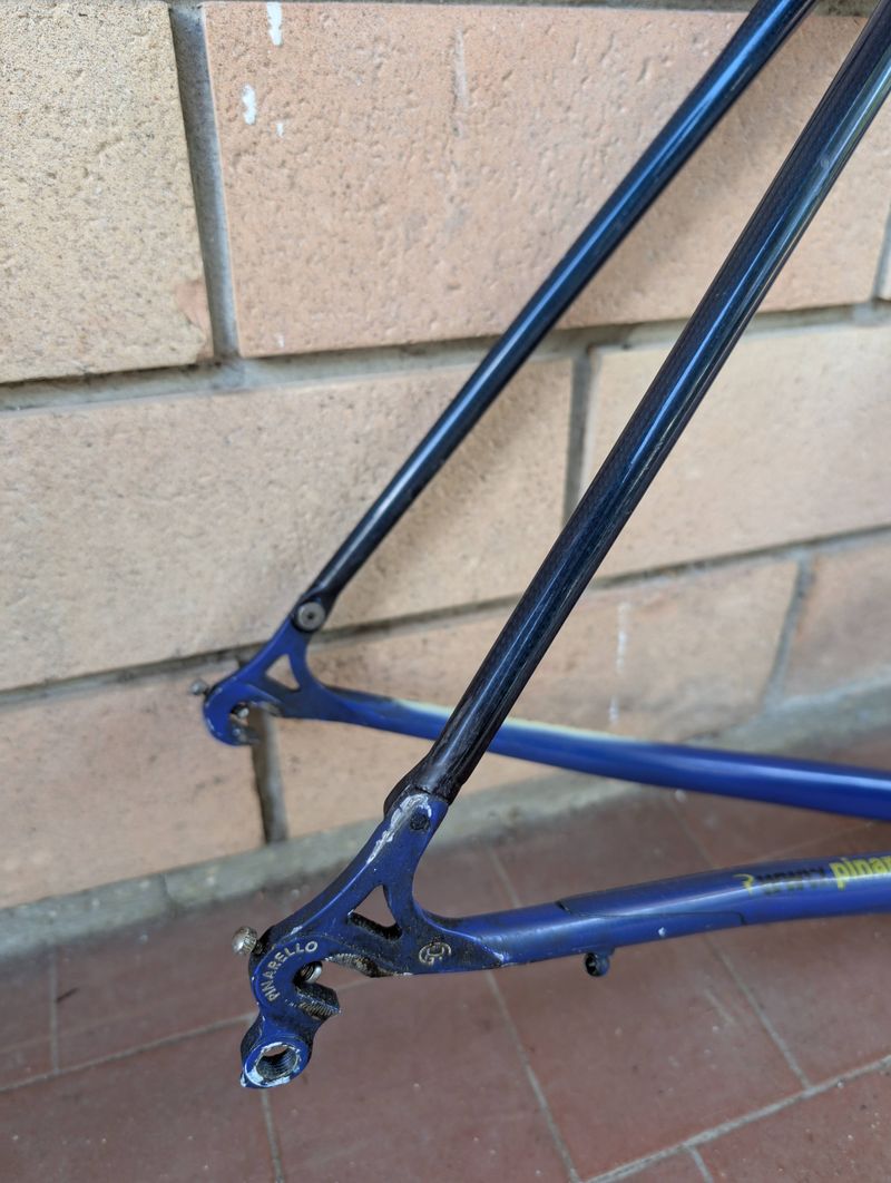 Gebrauchtes Pinarello Opera 53 C/c Frameset 1995 Road & Gravel, Blau — Bild 3 von 15